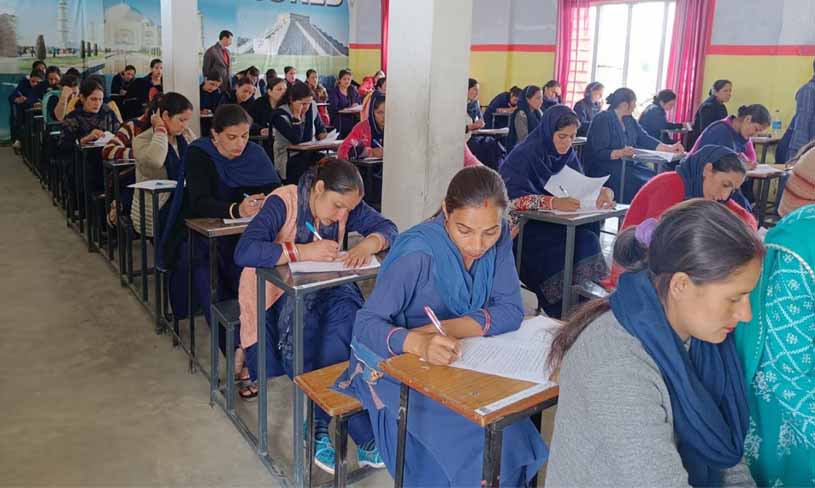 '874 ASHAs appeared in All India NIOS Certification Exam across J&K'