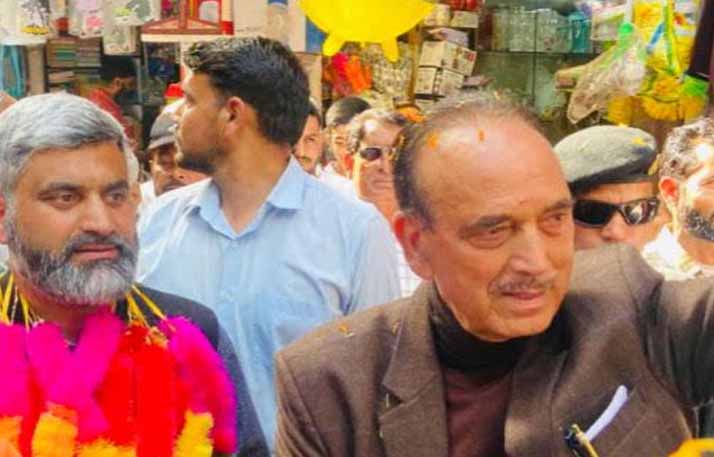 'DPAP will courageously voice public concerns in parliament: Azad'