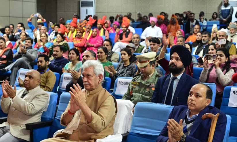 'Lt Governor inaugurates 'New J&K-New Hope' Cultural Festival in Jammu'