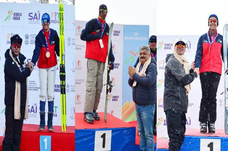 'J&K wins four medals; Shahid , Viqar, , Sobia, Gousia clinch titles in different disciplines'