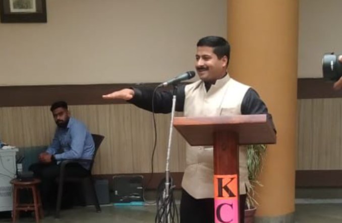 'KC International School organises motivational talk on Viksit Bharat'