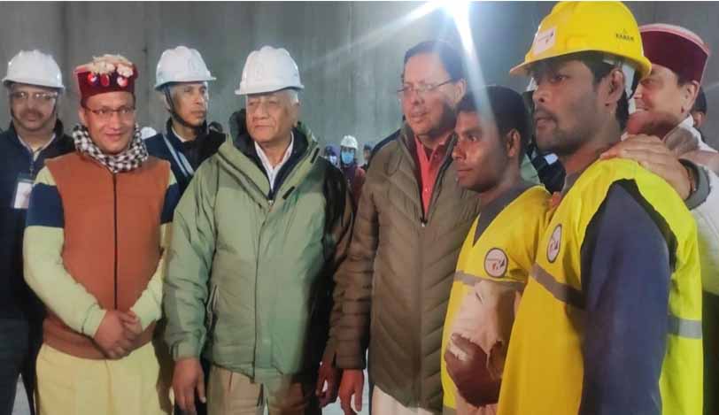 'Uttarkashi tunnel updates: All 41 workers rescued from tunnel after 17-Day'