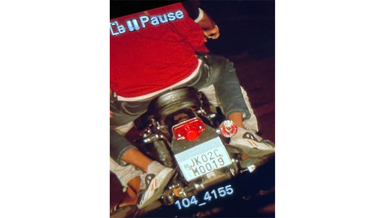Traffic Police City Jammu goes tough against stunt bikers/modified silencers in coming days