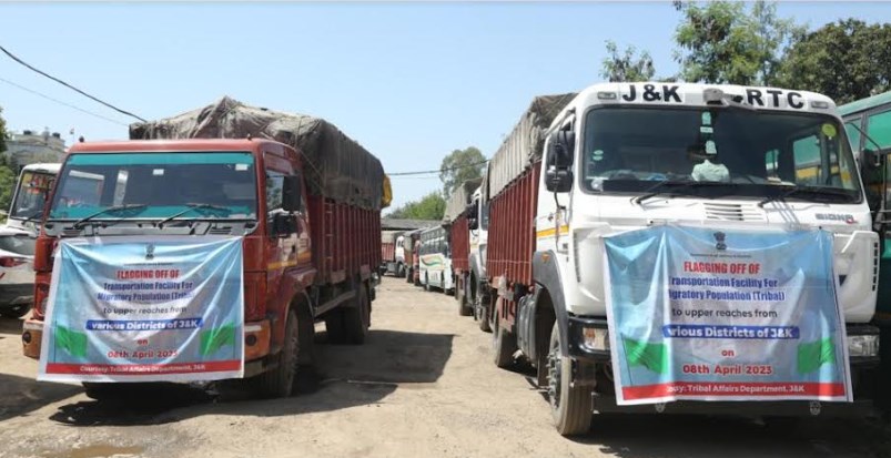 100 Trucks flagged-off to facilitate migratory tribal population