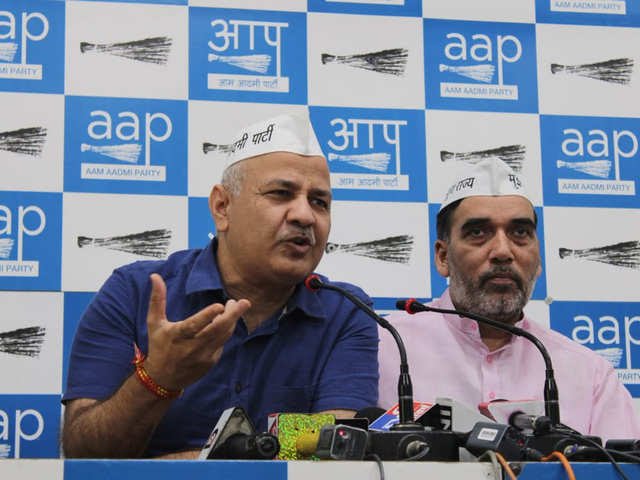 "BJP offered 10 crores to seven of our MLAs," alleges Delhi Deputy CM Manish Sisodia.