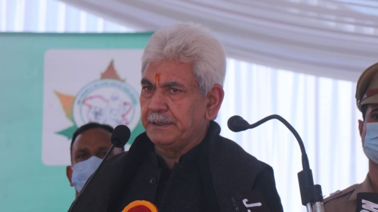 LG Sinha announces 10 kg additional ration for 57 lakh households in J-K