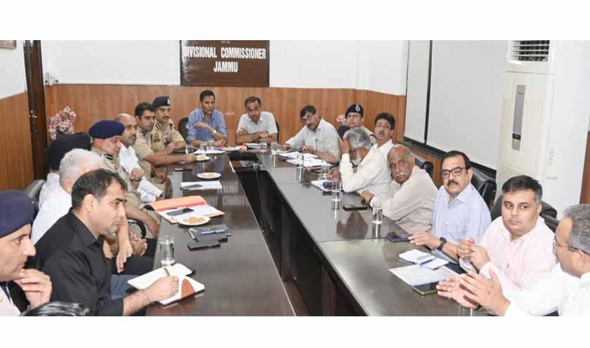 Div Com, ADGP review Baba Buda Amarnath Ji Yatra arrangements