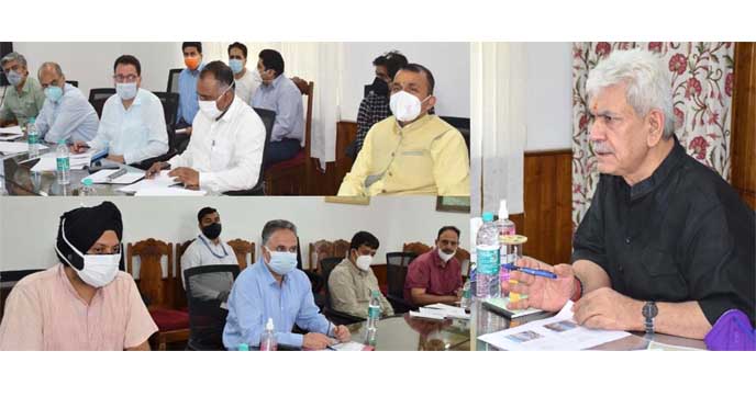 Lt Governor reviews functioning of Disaster Management, Relief, Rehabilitation & Reconstruction Department