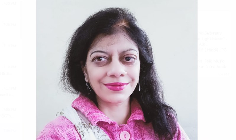 Dr.Chanchal Sharma Placed In A Grade Dogri  Light Music     