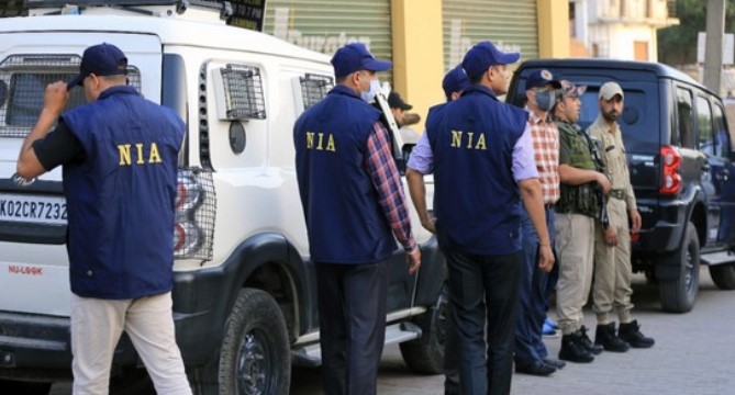 Terror conspiracy case: NIA conducts raids at three locations in J&K