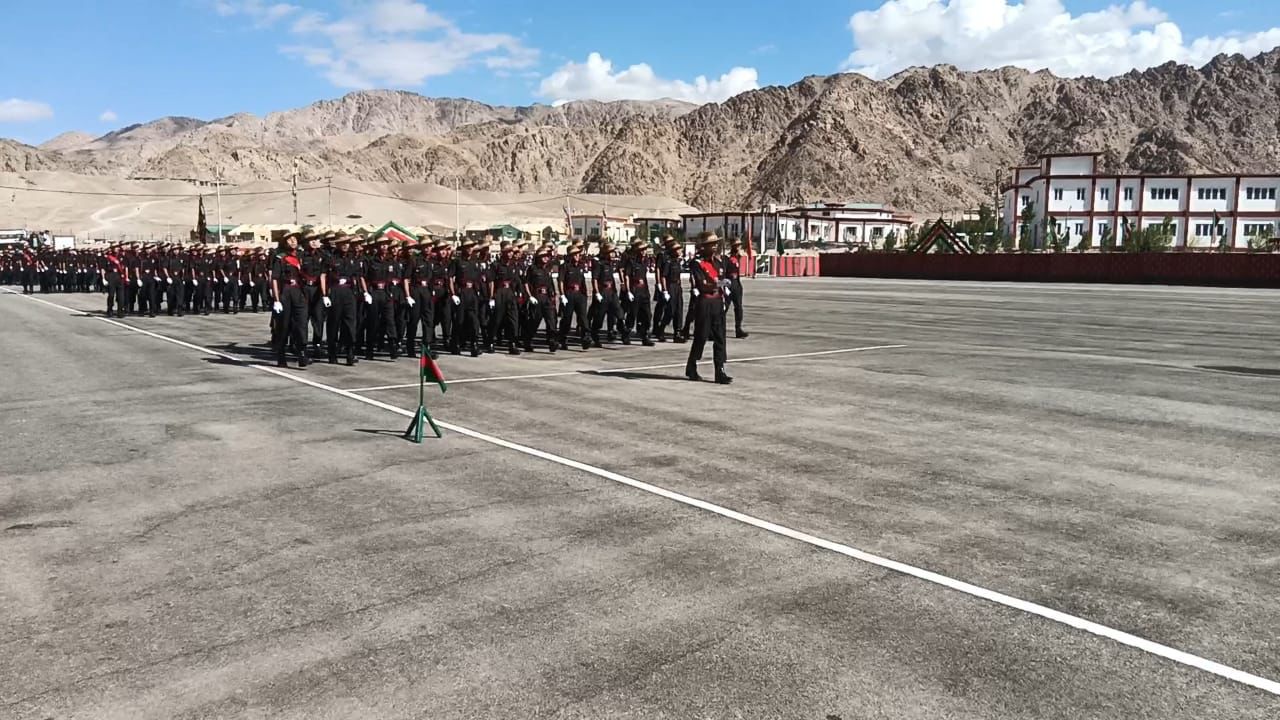 141 Agniveers join Ladakh Scouts