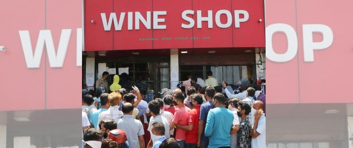 Jammu: 2 more wine shops booked for overcharging