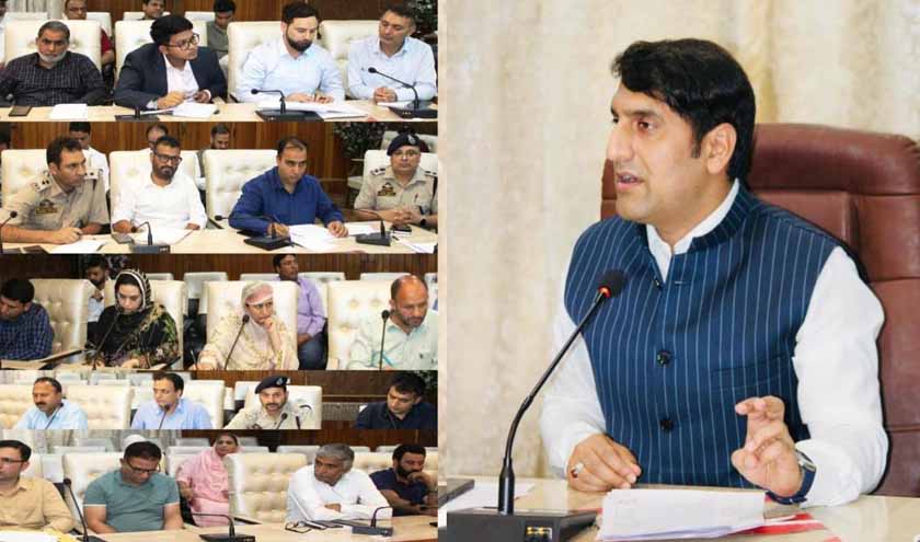 DC Srinagar reviews arrangements for forthcoming Independence Day Celebrations