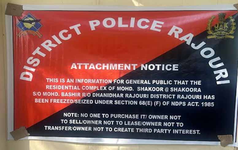 NIA attaches property of Hizb commander Basit Reshi in Baramulla