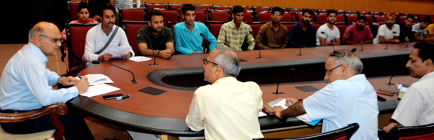 Several deputations, individuals meet Advisor Sharma at Jammu
