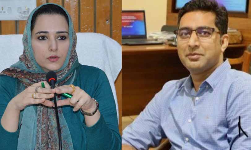 Two IAS officers including Dr. Shahid Iqbal and Dr Shehrish Asgar from J&K receive PM’s award