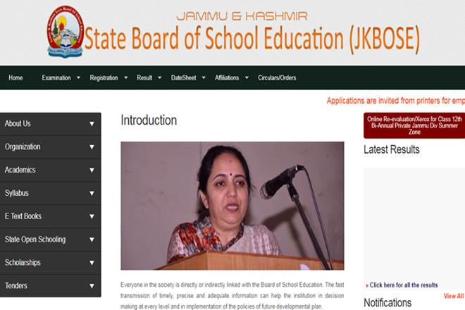 JKBOSE declares class 12th result of Jammu Division
