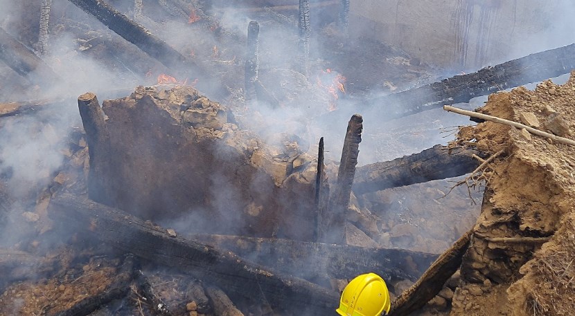 J&K: Fire breaks out at a house in Udhampur