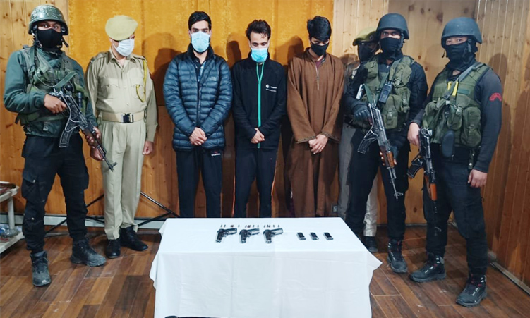 3 LeT terrorists arrested in Sopore, ammunition recovered: J&K Police