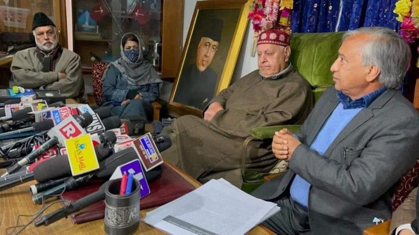 Gupkar alliance appeals to govt to restore special status of J&K