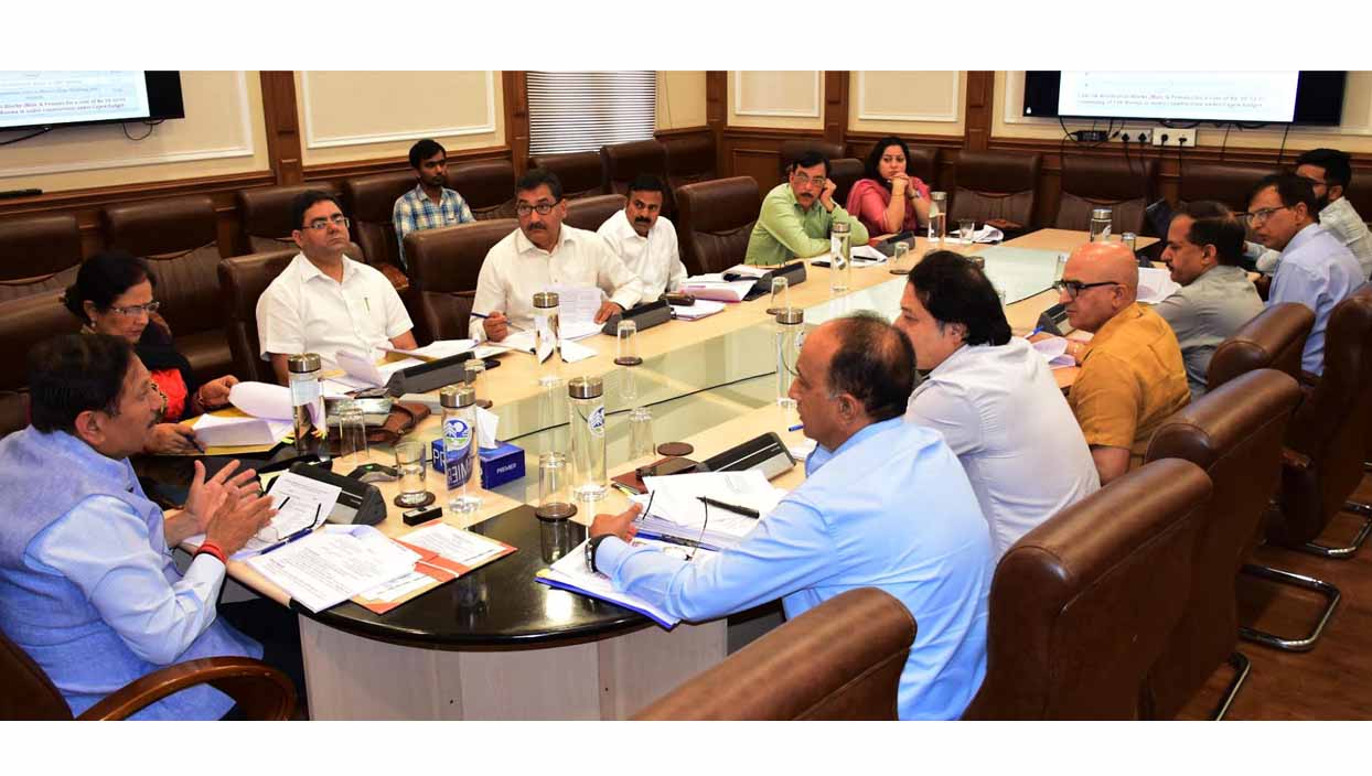 Advisor Bhatnagar reviews progress on major health projects