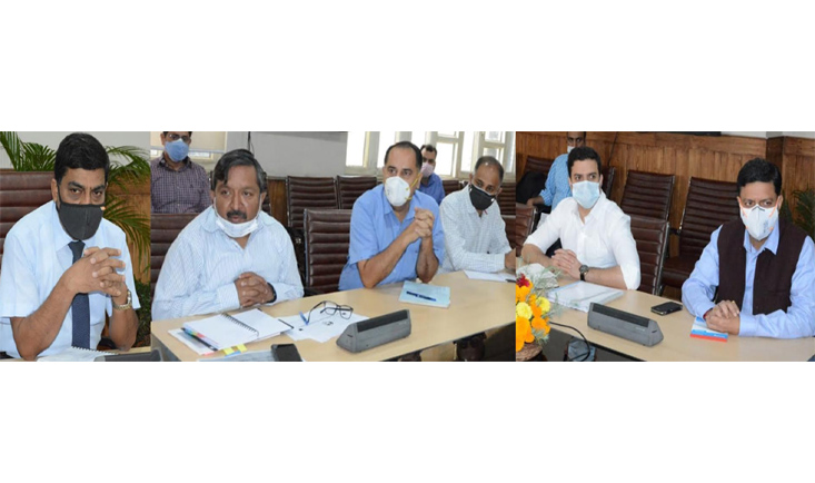 Chief Secretary reviews COVID situation in J&K
