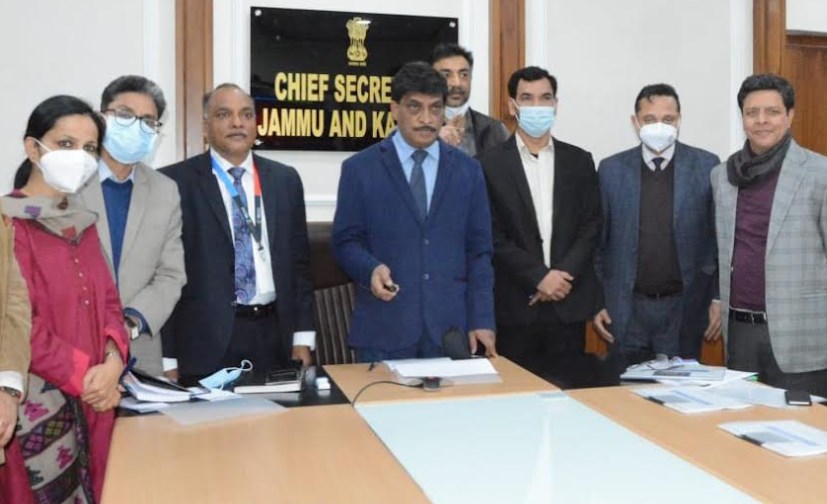 CS inaugurates J&K Bank GSS e-portal for tracking of loan applications under government sponsored schemes