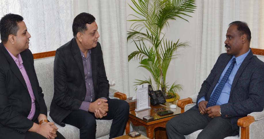 Chairman Tourism Development Society Gujarat meets Lt Governor