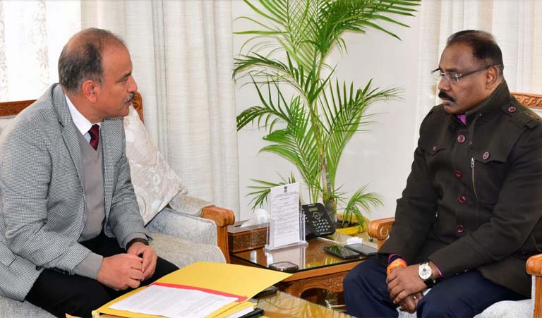 VC Jammu University calls on Lt Governor