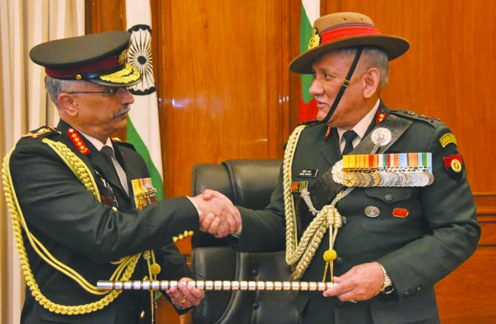 General Manoj Mukund Naravane takes charge as 28th chief of Indian Army