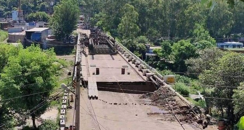 Army on front foot; constructs damaged Birhan Bridge at Udhampur