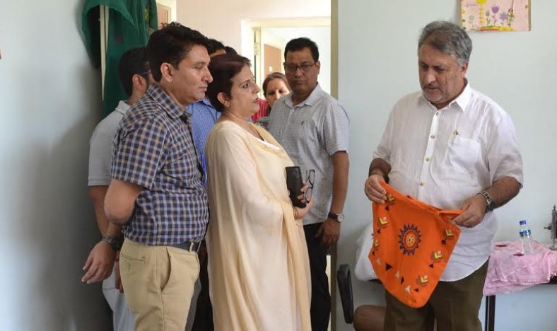 Dr Samoon inspects Govt Polytechnic for Women Shiv Nagar, Polytechnic Bikram Chowk