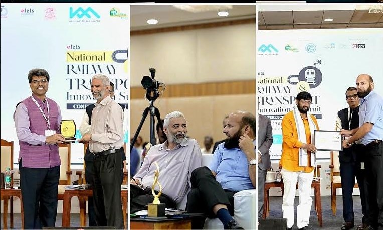 J&K Transport Deptt awarded at NRTI Summit