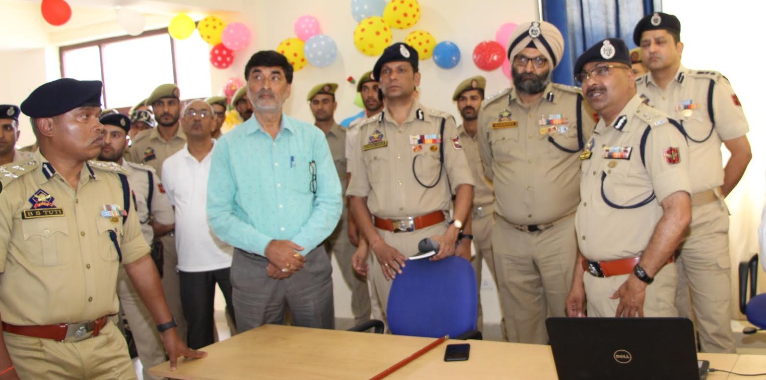 DGP Visits Marwah, Kishtwar ; Inaugurates CCTV monitoring System