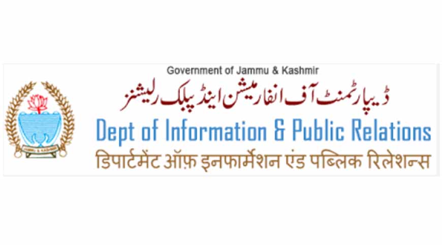 DIPR extends date for submission of accreditation forms of News Media Representatives