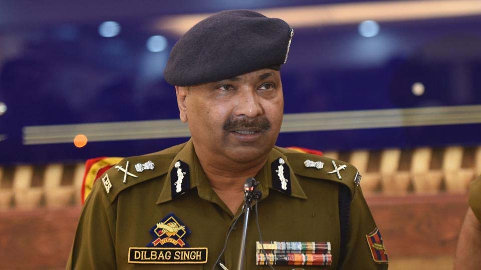 Enemies looking to disrupt peace in J-K: DGP Dilbag Singh