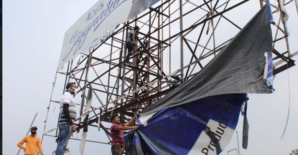 JMC, today conducted adrive in the area of Bikram chowk