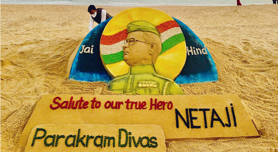 Parakram Divas-2021;  Lt Governor pays tribute to Netaji Subhas Chandra Bose