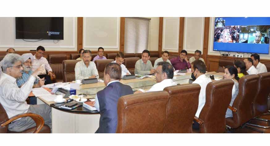 Dulloo reviews allocation of funds, projects to  allied wings of APD under HADP