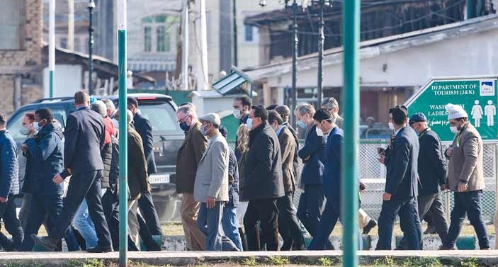 Killing of militant leadership resulted in secure environment in J&K: Security officials tell Foreign Envoys