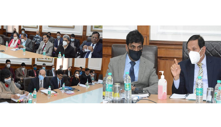 Advisor, CS discuss the functioning of School Education Department with the Union Secretary