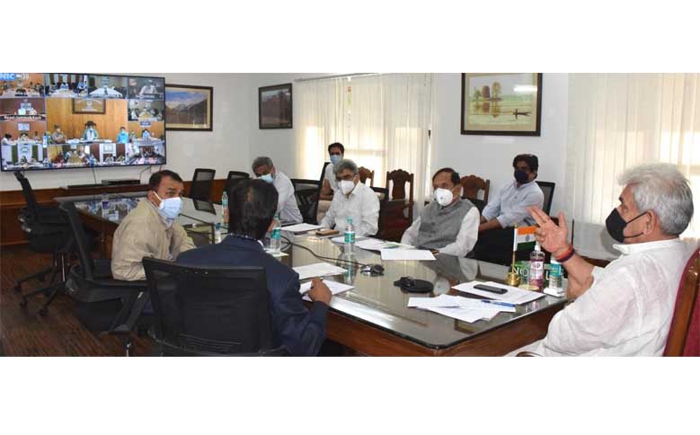 Focus shall be on timely inoculation of 2nd dose, ensuring 100% coverage of 18-44 age group: LG to officials