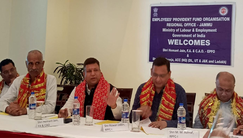 Team of senior EPFO officials concludes 2-day visit to J&K