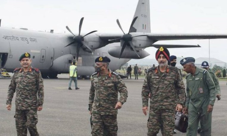 Army Chief General Manoj Pande is on a two-day visit to Kashmir 