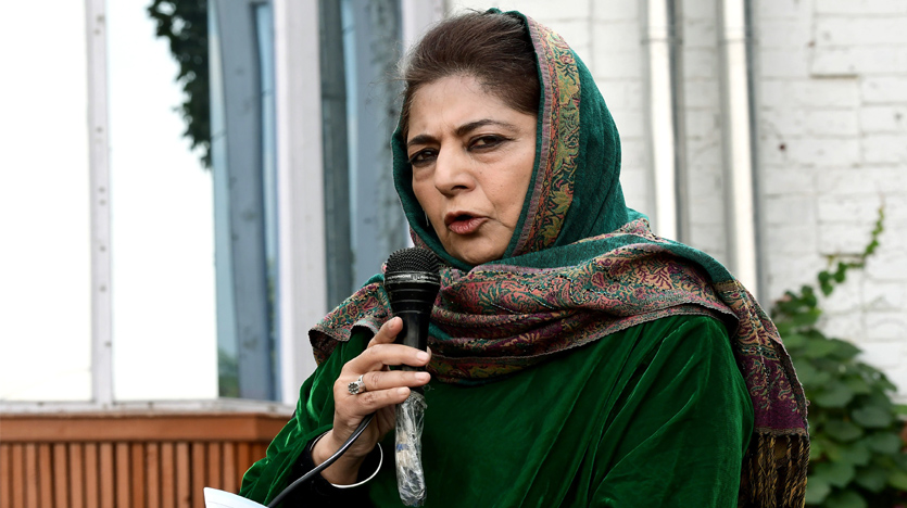 Kashmiris pay dearly for illusion of Naya Kashmir: Mehbooba
