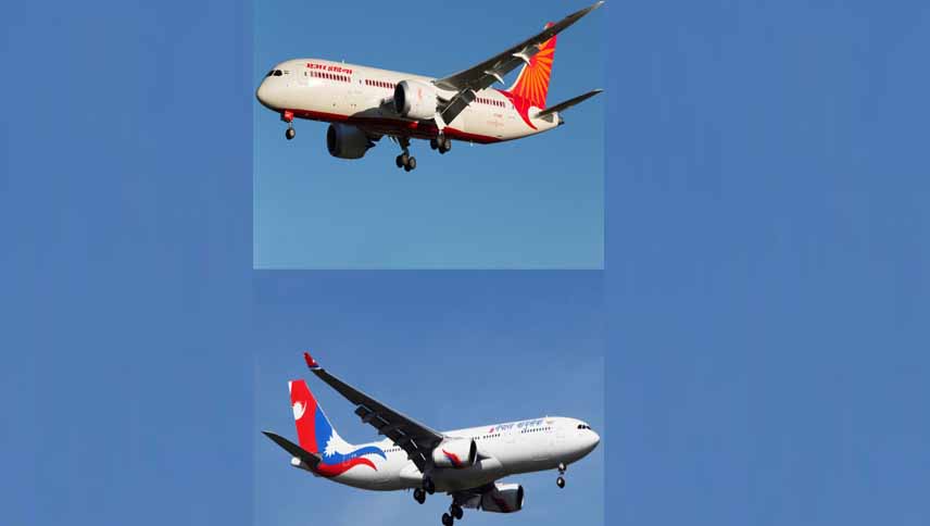 Air India, Nepal Airlines aircraft about to collide mid-air due to traffic controllers negligence; suspended