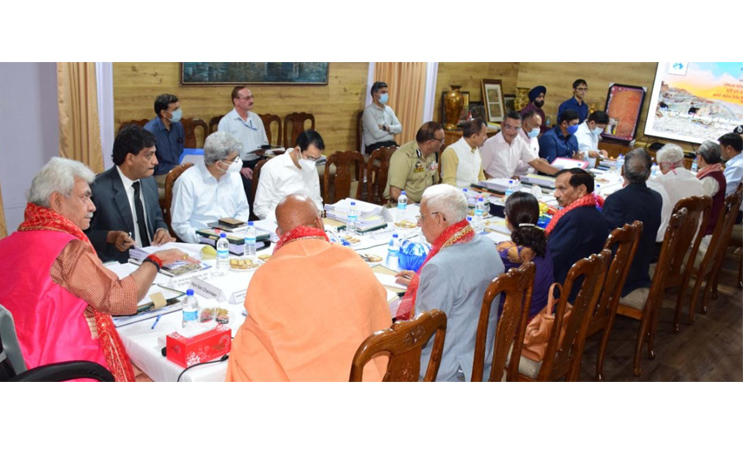 Lt Governor chairs 41st Board Meeting of Shri Amarnathji Shrine Board