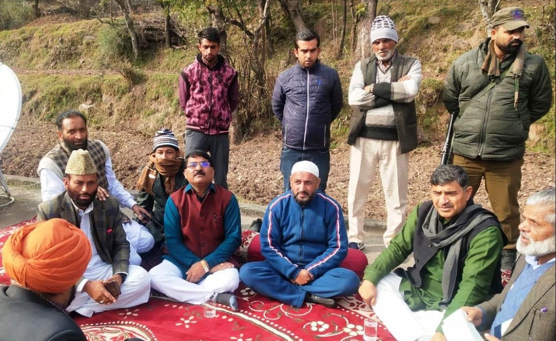 Jugal Kishore MP met with Families of deceased in Border Firing at Poonch 