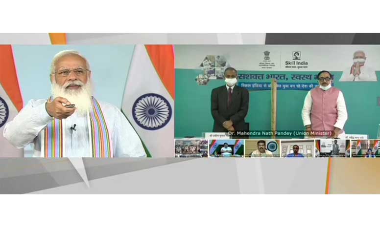 PM Modi launches crash course programme for COVID-19 frontline workers