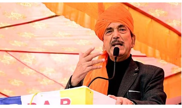 Azad’s DPAP will support jailed Er Rashid in Baramulla LS seat